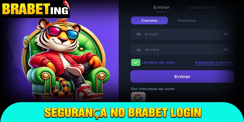 Segurança no Brabet Login