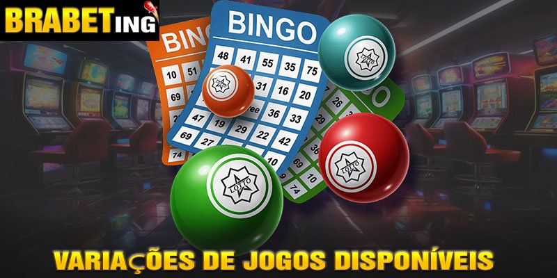Variações de jogos disponíveis no Brabet Bingo