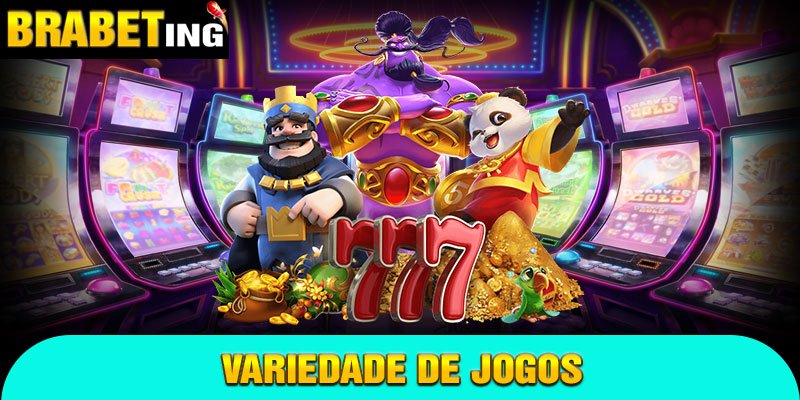 Variedade de Jogos na Brabet Plataforma